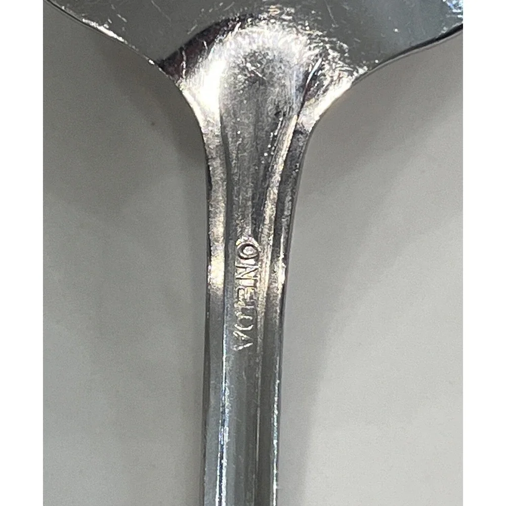 Vintage Oneida BANCROFT 18/8 Stainless Flatware Silverware Serving Spoon Replace